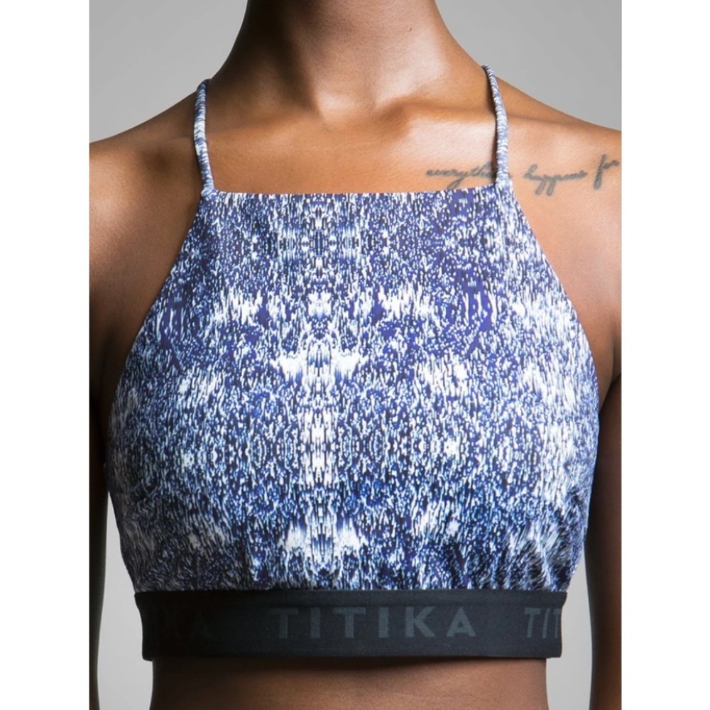 Halter workout bra